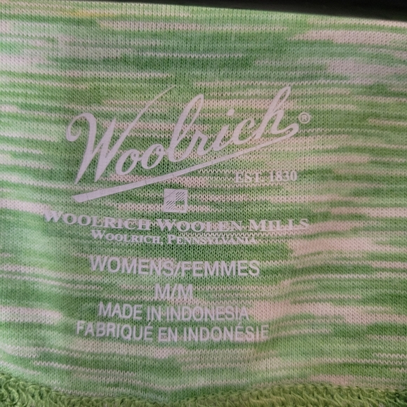 Woolrich women's green long-sleeved top - Picture 5 of 8